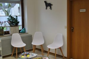 Praxis-Warteraum Dr. Brockhaus in Hattingen, tierarzt